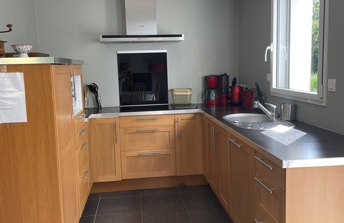 Combrit House | Comfortable 4-6P house with trees, near the beach in Sainte Marine - WIFI