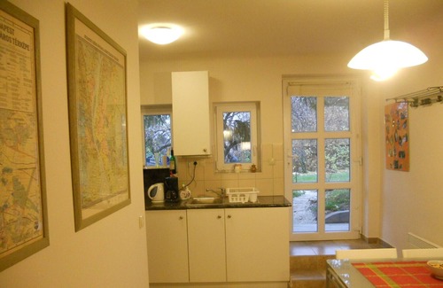 Nemetvolgy Apartment | Comfortable, quiet garden apartment in a convenient location, private parking