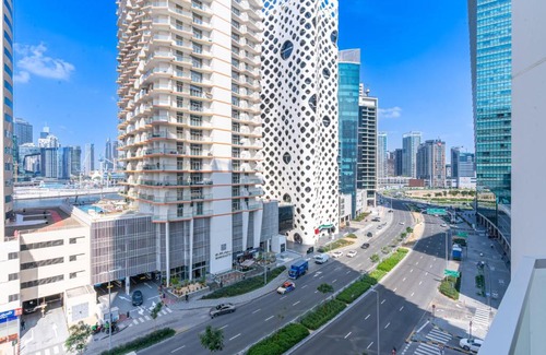 Business Bay Apartment | Comfortable Studio Stay with City Views