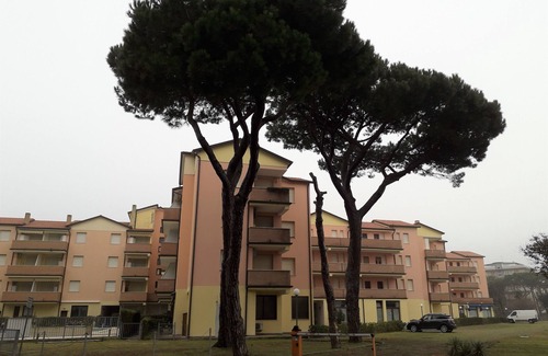 Rosapineta Apartment | Comfy 3 room flat in Rosolina with shared pool