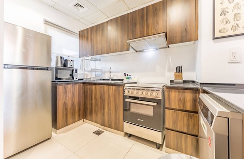 Dubai Ski Chalet | Community and Pool View 3BR Townhouse, Minutes from Desert Camp,DAMAC Hills 2