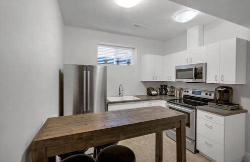 Prince George House | compact luxury with Commercial grade massage chair