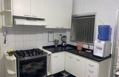Morro do Maluf Apartment | Complete Apartment with barbecue Praia Pitangueiras/Enseada beach