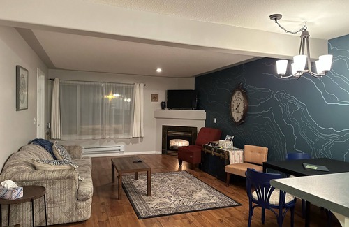 Sicamous Condo | Condo Downtown Sicamous sledding paradise
