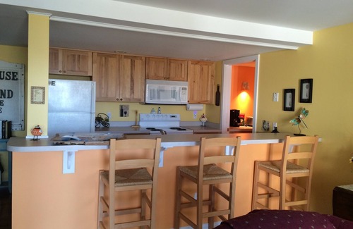 Beulah Condo | Condo In A Historical Courthouse In Beulah & Steps Away From Crystal Lake Beach