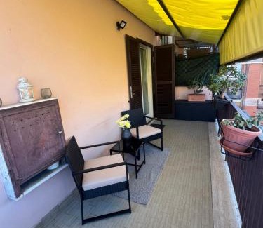 Suburbio VII Portuense Apartment | Confortable house with wonderful terrace A C e WI FI