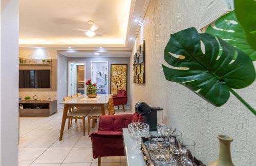 Vila Nova Apartment | Conforto com ar, tvs smart, na quadra da praia do Forte, em frente à Feira Artesanato