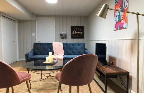 Kemp Mill Apartment | Contactless check in/check out basement