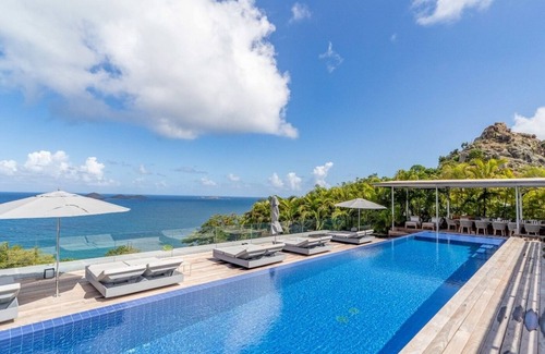 Anse des Lezards Villa | Contemporary 6 BDRM Villa w Massage Room