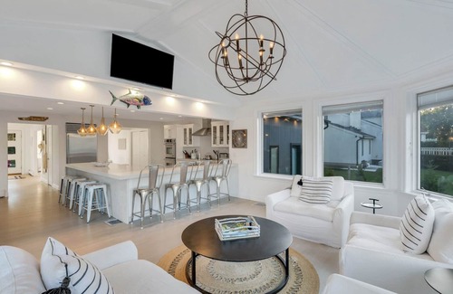 Southold House | Contemporary Colonial home with pristine Peconic bay views, steps to.
