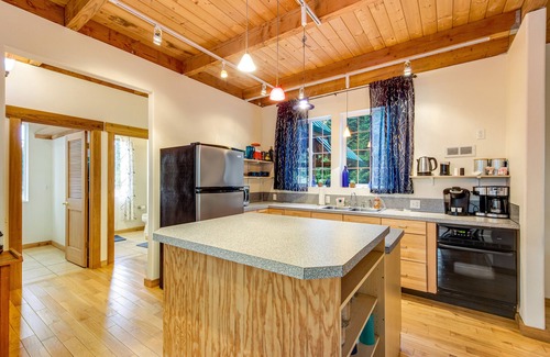 Camano Island Cottage | Contemporary cottage in the woods, less than a mile to the beach - dog-friendly