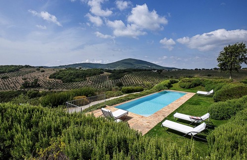 Capalbio Villa | Contemporary Villa With Private Pool And Beautiful Open Views