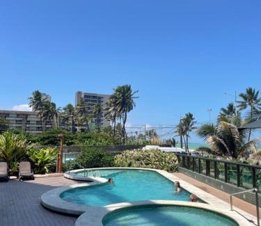 Cruz das Almas Apartment | Coral Ritz - Flat beira mar (Condomínio Ritz Suites Home Service)