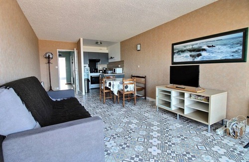 Hardelot-Plage Apartment | CORSAIRES R2: 1 bedroom apartment on the seafront for 4 people on Hardelot Plage
