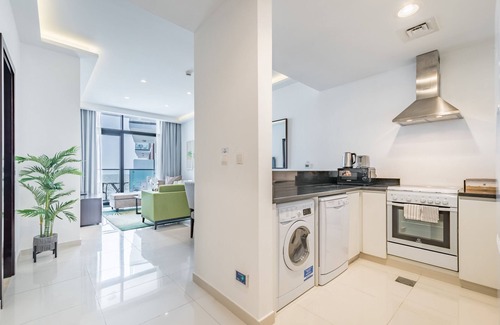 Dubai Apartment | Cosmopolitan 1BR Apartment in Celestia B, Dubai South by Deluxe Holiday Homes