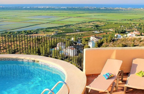 Monte Pego House | Costa - Blanca - Villa with sea views, air conditioning, WiFi and pool heating