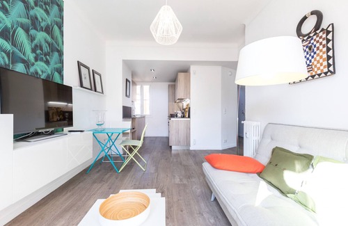 Quartier du Port Apartment | Cosy 1 Bdr near Garibaldi Square