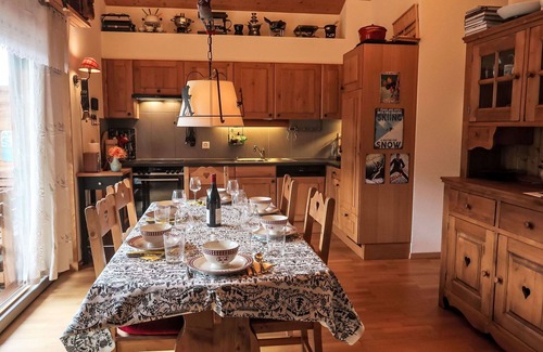 Ormont-Dessus Apartment | Cosy apartment for 6 people with WIFI, TV, balcony and panoramic view