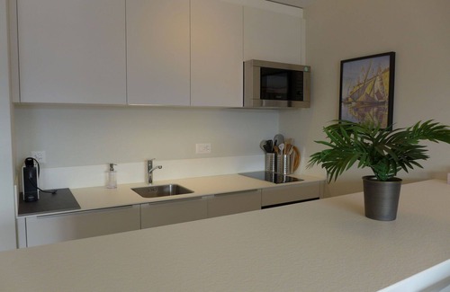 Montana Apartment | Cosy apartment for 2 guests with WIFI, TV, balcony and panoramic view