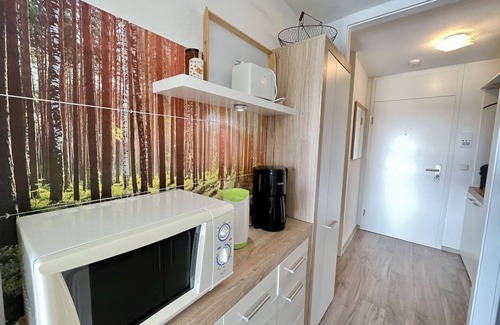 Loffingen Apartment | Cosy apartment for 3 guests with WIFI, pool, TV and balcony