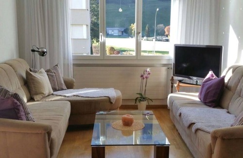 Engelberg Apartment | Cosy apartment for 4 people with WIFI, TV, balcony, pets allowed and parking