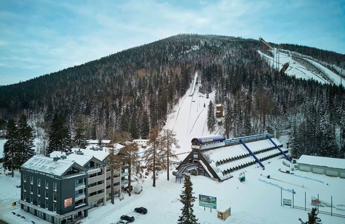 Harrachov Apartment | Cosy apartment for 4 guests with WIFI, TV and terrace