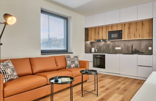 Cerny Dul Apartment | Cosy apartment for 4 people with WIFI, TV, balcony and parking