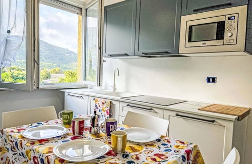 Ceriale Apartment | Cosy apartment for 4 people with A/C, WIFI, TV and balcony