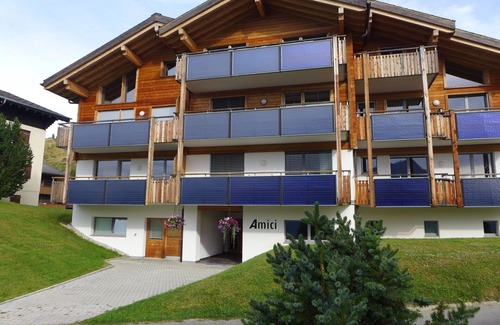 Riederalp Apartment | Cosy apartment for 4 people with WIFI, TV and balcony