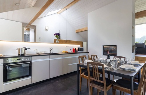 Chatel-Saint Denis Apartment | Cosy apartment for 6 people with WIFI, patio, pets allowed and parking