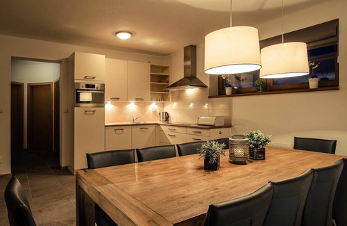 Lipno nad Vltavou House | Cosy apartment in villa for 11 guests with WIFI, TV, terrace, pets allowed and parking