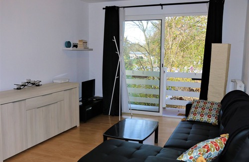 Horbourg-Wihr Apartment | Cosy apartment with balcony and garden view