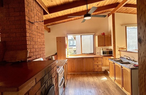 Anglers Reach Cabin | Cosy mountain lake ski retreat, relaxation Scandinavian style