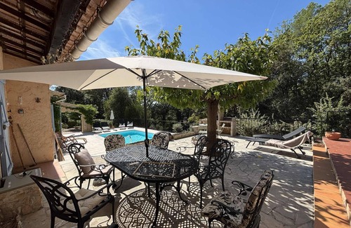 Cotignac Villa | Cotignac,luxury Provencal villa, pool, 2 acres of woods, stone terraces, privacy
