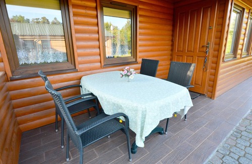 gmina Manowo House | Cottage by Rosnowskie Lake with Sandy Beach