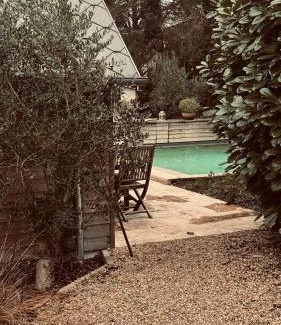 Saint-Antonin-de-Sommaire Villa | Cottage Normand avec sa grande piscine chauffée toute l année sur parc arboré et clos En plein coeur de la campagne adapté aux kids et Dog friendly