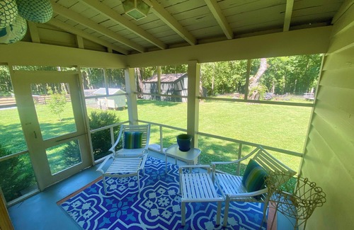 Sparta Cottage | Cottage on Historic Property w/Working Farm - Beautiful Pool & Fire Pit