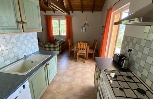 Doissat Cottage | cottage RUBIS heated pool, 5 pers., free wifi
