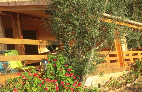 Villanova Ski Chalet | Cottages: sea view, Beach 5mn, above ground pool, Villanova, 10 km Ajaccio, Co