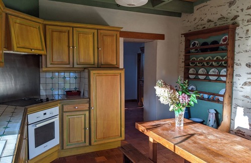 Saint-Germain-de-Coulamer Cottage | Country Cottage (Private indoor heated pool from end of March to mid-November)