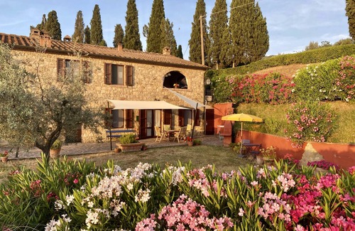 Montecatini Val di Cecina Apartment | COUNTRYHOUSE FONTEMIGLIARI > LIVING - KITCHEN - BATHROOM - BEDROOM - 4 PERSONS -