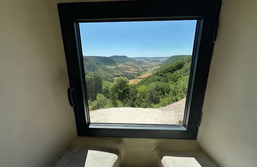 Saint-Georges-de-Luzencon House | Country House 'Labro' with Mountain View, Private Terrace and Wi-Fi