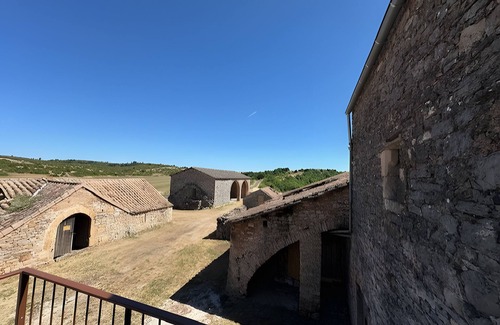 Saint-Georges-de-Luzencon House | Country House 'Labro' with Mountain View, Private Terrace and Wi-Fi