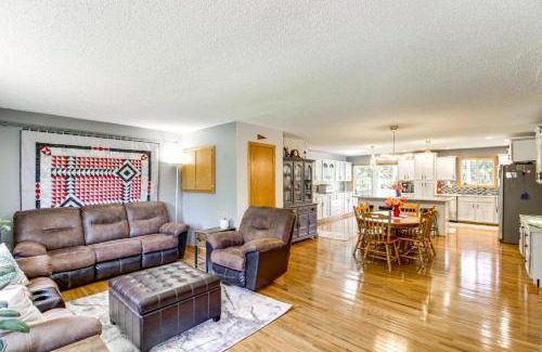 New York Mills House | Country Living Near Main St Quiet Minnesota Home