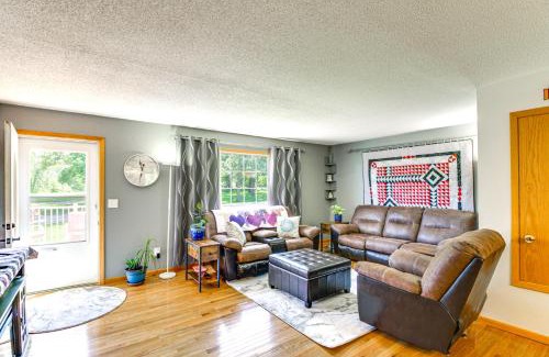 New York Mills House | Country Living Near Main St Quiet Minnesota Home
