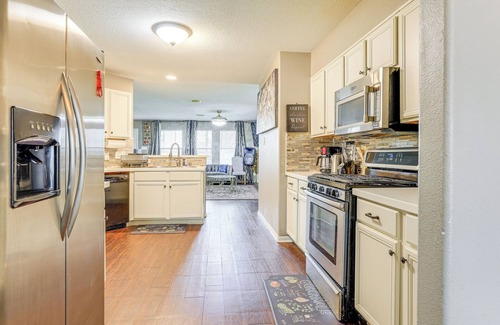Barker House | Covered Patio & Yard: Family Home in Katy
