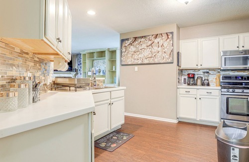 Barker House | Covered Patio & Yard: Family Home in Katy