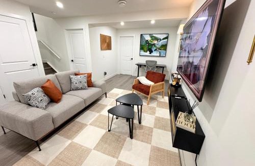 Chestermere Apartment | Coziest & Modern Basement Retreat East of Calgary