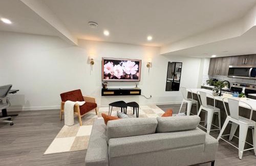 Chestermere Apartment | Coziest & Modern Basement Retreat East of Calgary