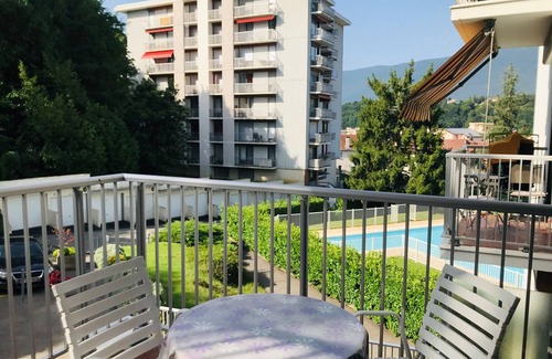 Aix-les-Bains Apartment | Cozy 1-BR Apt with SE Terrace, Pool & Tennis | Quiet Residence Near Aix-les-Bains Center